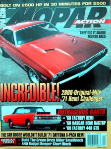 MOPAR ACTION 2003 APR - 440 GTS, HEMI DART & CHALLENGER